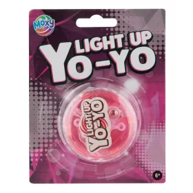 Világító Moxy rózsaszín yo-yo