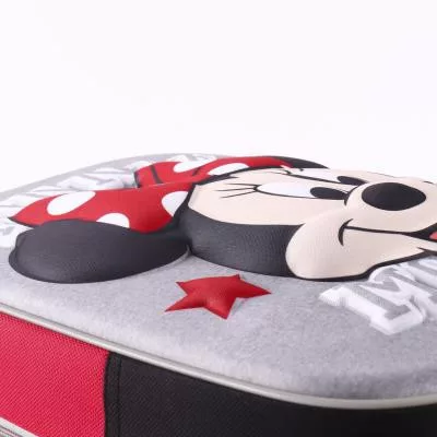 Disney Minnie Grey 3D hátizsák, táska 31 cm