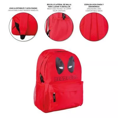 Deadpool Red iskolatáska, táska 41 cm