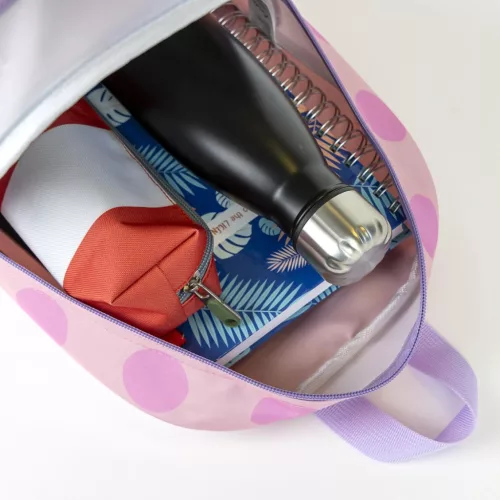 Disney Minnie Purple 3D hátizsák, táska 31 cm