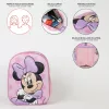Disney Minnie Purple 3D hátizsák, táska 31 cm