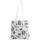 Wednesday Black shopping bag, bevásárlótáska 39 cm
