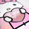 Hello Kitty Heart hologrammos hátizsák, táska 32 cm