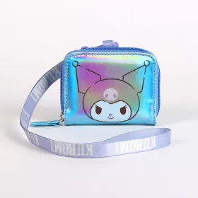 Hello Kitty Blue Iridescent pénztárca