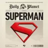 Superman Daily Planet shopping bag, bevásárlótáska 40 cm