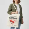 Superman Daily Planet shopping bag, bevásárlótáska 40 cm