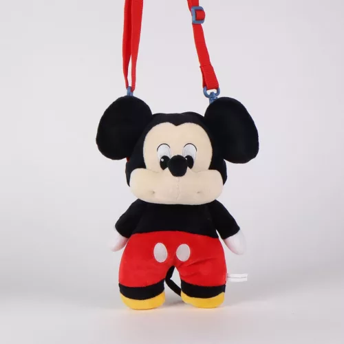 Disney Mickey Smile plüss hátizsák, táska 28 cm