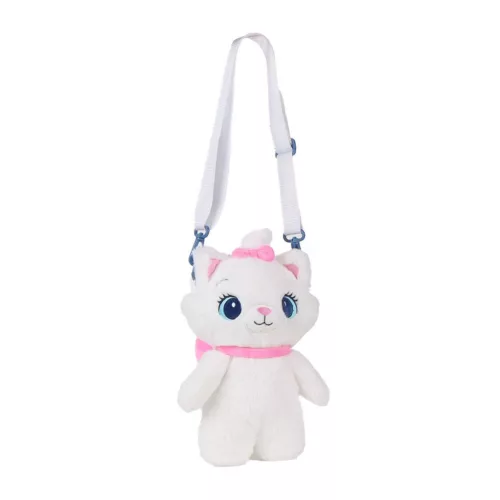 Disney Marie White plüss hátizsák, táska 28 cm