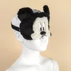 Disney Mickey Black felnőtt alvómaszk, éjszaki szemmaszk