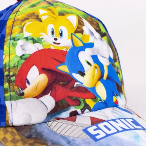 Sonic a sündisznó Team gyerek baseball sapka 53 cm