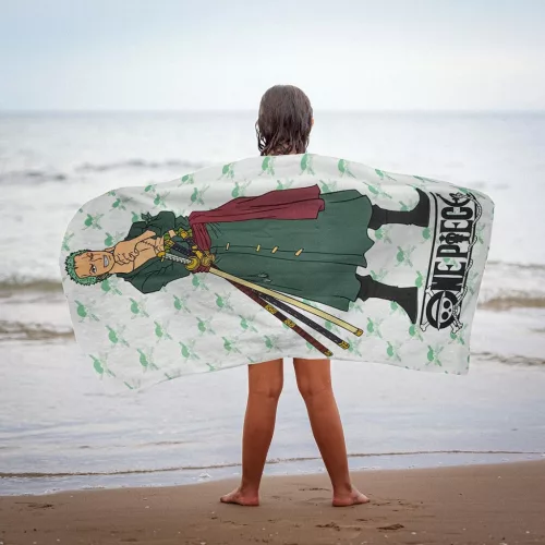 One Piece Swordsman fürdőlepedő, strand törölköző 70x140cm (Fast Dry)