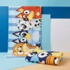 Bluey Happy Moments fürdőlepedő, strand törölköző 70x140cm (Fast Dry)