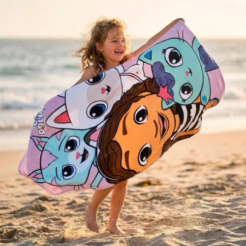 Gabi babaháza Playtime fürdőlepedő, strand törölköző 70x140cm (Fast Dry)
