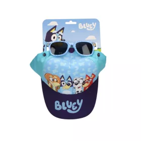Bluey Blue Team napszemüveg és baseball sapka szett