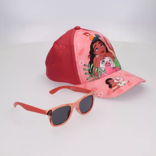 Disney Vaiana Bold Adventurer napszemüveg és baseball sapka szett