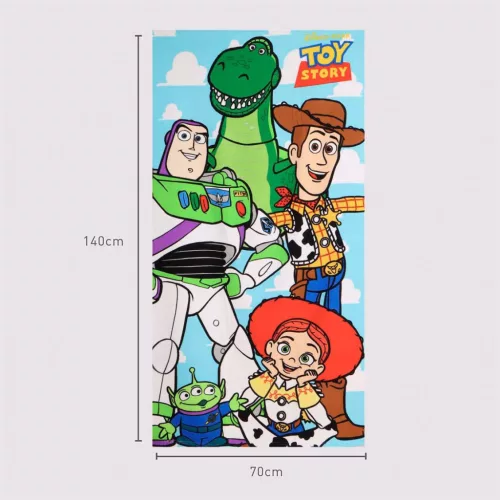 Disney Toy Story (Játékháború) Crew fürdőlepedő, strand törölköző 70x140cm (Fast Dry)