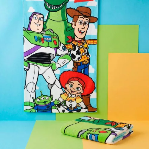 Disney Toy Story (Játékháború) Crew fürdőlepedő, strand törölköző 70x140cm (Fast Dry)