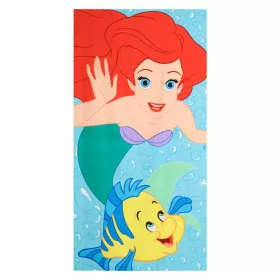   Disney Hercegnők Flounder fürdőlepedő, strand törölköző 70x140cm (Fast Dry)