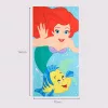 Disney Hercegnők Flounder fürdőlepedő, strand törölköző 70x140cm (Fast Dry)