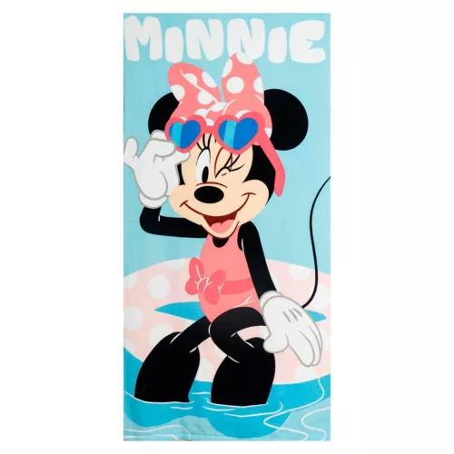 Disney Minnie Swimming törölköző és úszószemüveg szett