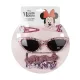 Disney Minnie Glittery napszemüveg és hajkiegészítő szett