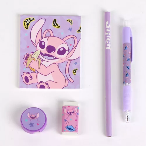 Disney Lilo és Stitch, A csillagkutya Angel plüss töltött tolltartó