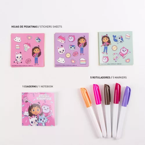 Gabi babaháza Gabdorable színezhető hátizsák, táska 38 cm