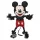 Disney Mickey Classic sípoló kötél kutyajáték 26 cm
