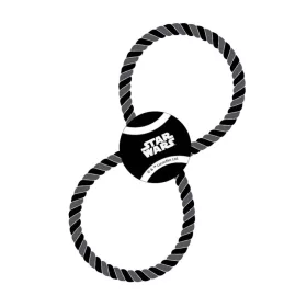 Star Wars Black teniszlabda és kötél kutyajáték