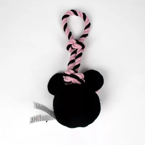 Disney Minnie Pink sípoló kötél kutyajáték 30 cm