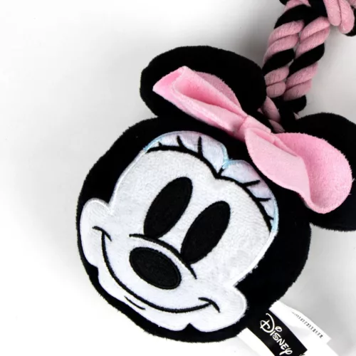 Disney Minnie Pink sípoló kötél kutyajáték 30 cm