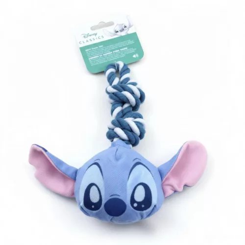 Disney Lilo és Stitch, A csillagkutya Cute sípoló kötél kutyajáték 30 cm