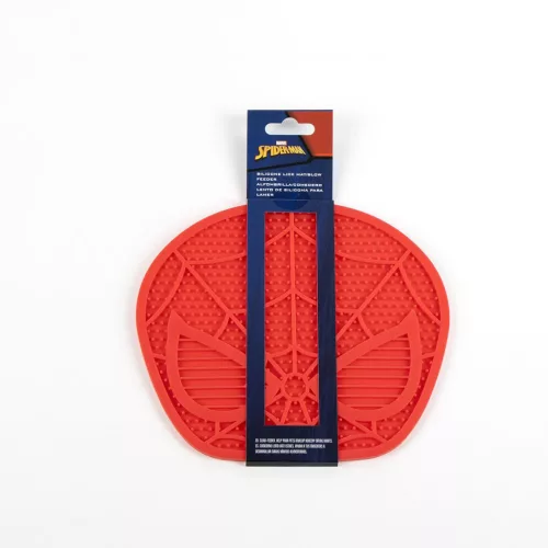 Pókember Red szilikon etetőszőnyeg 21 cm