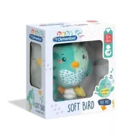 Zenélő plüss madár