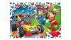 Clementoni 104 db-os SuperColor puzzle - Mickey és autóverseny