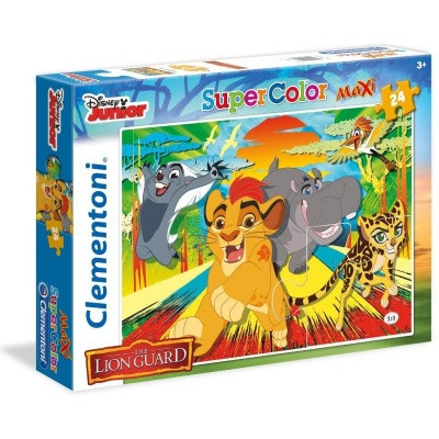 Clementoni 24 db-os Super Color Maxipuzzle Oroszlánkirály  24056
