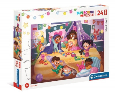 Clementoni 24 db-os Super Color Maxipuzzle Jó éjszakát  24213