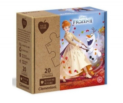 Clementoni 2x20 db-os Play for future puzzle - Frozen 2