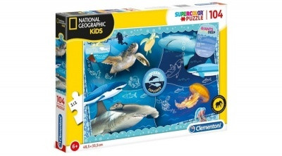 Clementoni 104 DB-OS PUZZLE  - NATIONAL GEOGRAPHIC