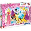 Clementoni 104 db-os SuperColor puzzle - Disney Hercegnők  27157