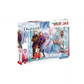 Clementoni 24 DB-OS SUPERCOLOR MAXI PUZZLE - JÉGVAR