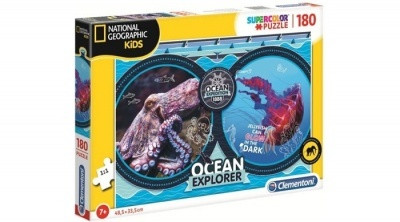 Clementoni 180 DB-OS PUZZLE  - NATIONAL GEOGRAPHIC