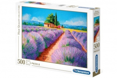 Clementoni 500 db-os puzzle -  Levendula mező
