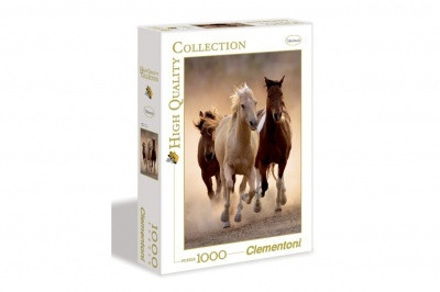 Clementoni 1000 db-os puzzle - Vágtázó lovak