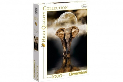 Clementoni 1000 db-os puzzle - Elefánt