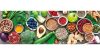 Clementoni 39518 1000 db-os panoráma puzzle Színes élelmiszerek