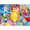 Clementoni 104 db-os SuperColor Ragyogó puzzle - Disney Princess 95970