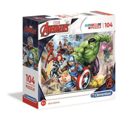 Clementoni 96865 104 db-os SuperColor puzzle Avengers
