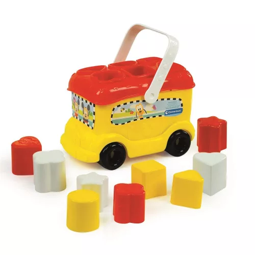 Clementoni Disney Mickey Yellow formaválogató busz