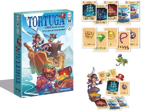 Clementoni Mini társasjáték Tortuga 